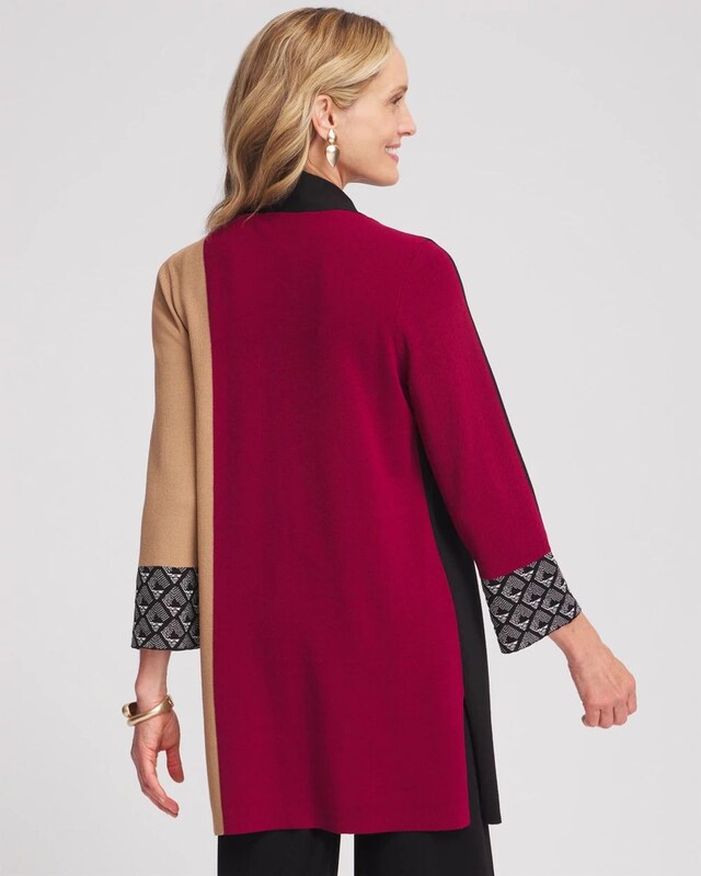 Travelers Colorblock Cardigan - image 3